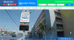 Desktop Screenshot of coastalpalmshotel.com